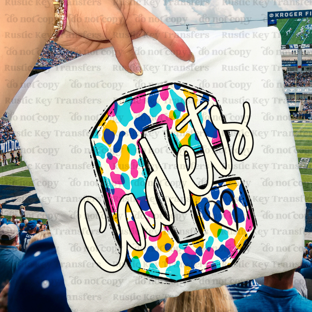 Cadets DTF Transfer, Ready to Press