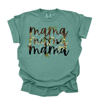 Camo Mama DTF TRANSFER