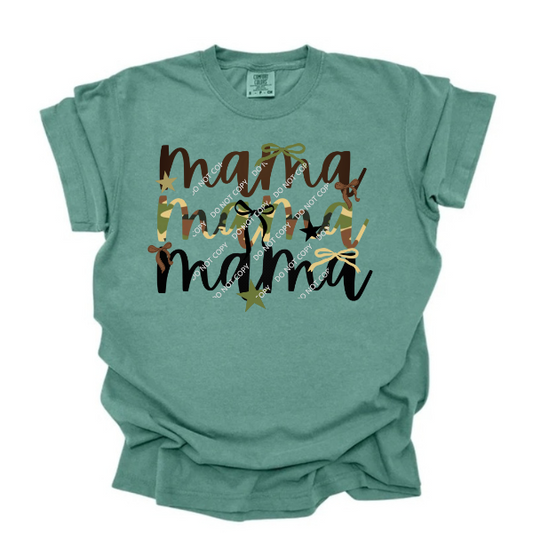Camo Mama DTF TRANSFER