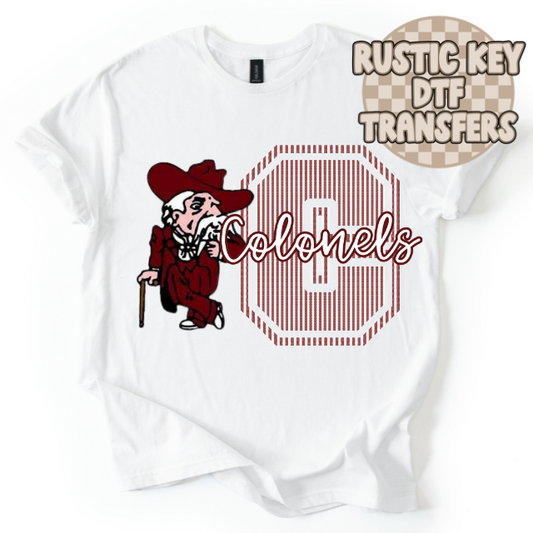 Henderson Colonels Seersucker Gildan Softstyle T-Shirt