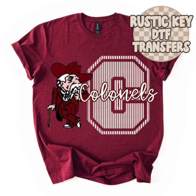 Henderson Colonels Seersucker Gildan Softstyle T-Shirt