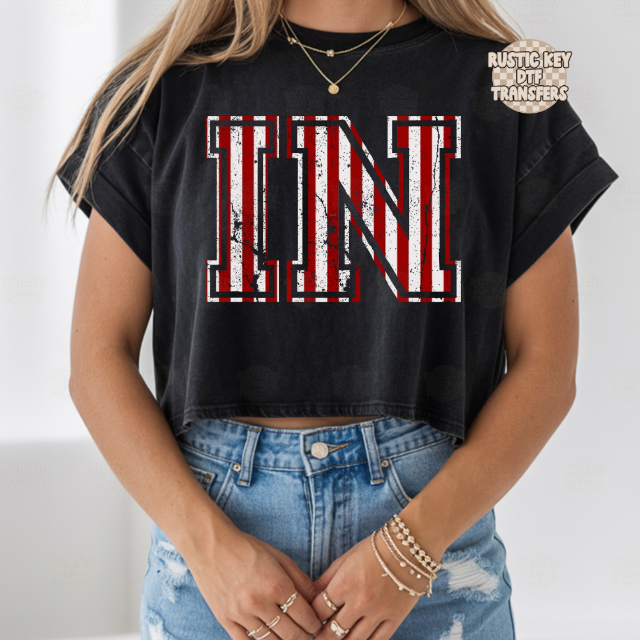 Indiana DTF Transfer, Ready to Press