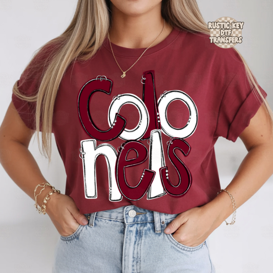 Colonels DTF Transfer, Ready to Press