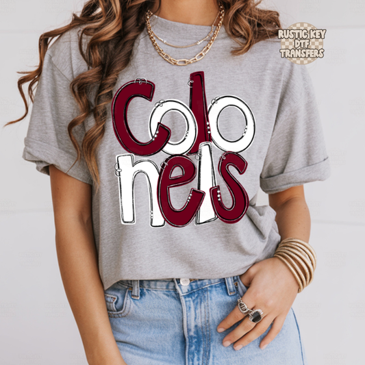 Colonels DTF Transfer, Ready to Press