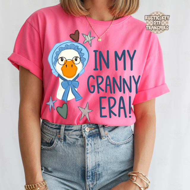 In my granny Era DTF Transfer, Ready to Press