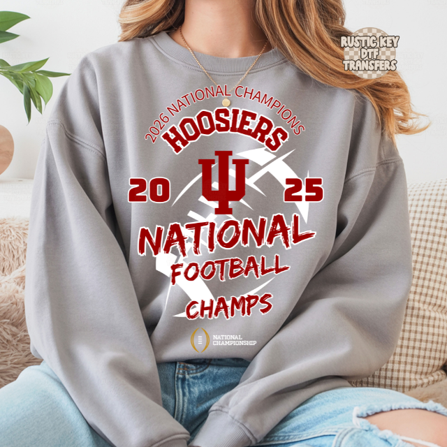 Indiana DTF Transfer, Ready to Press