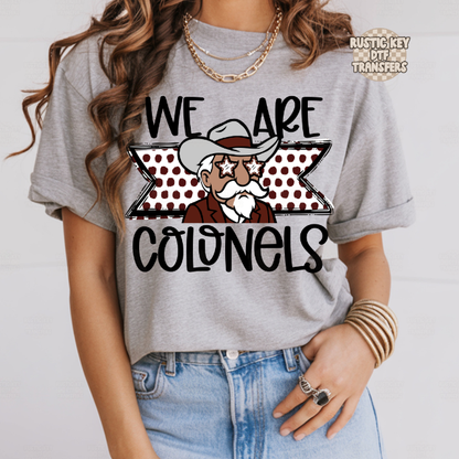 We are colonels DTF Transfer, Ready to Press