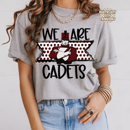 We are Cadets DTF Transfer, Ready to Press