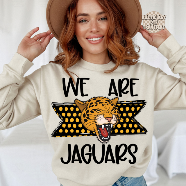 We are Jaguars DTF Transfer, Ready to Press