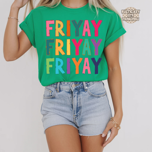 Friyay DTF Transfer, Ready to Press Rustic Key Transfers