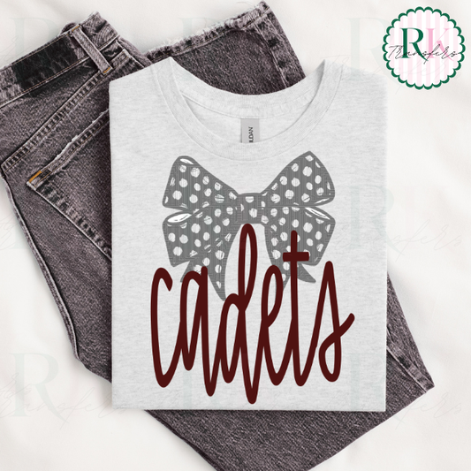 Custom Stitch bow DTF Transfer, Ready to Press Rustic Key Transfers