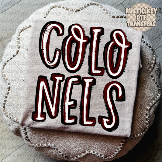 Colonels DTF Transfer, Ready to Press