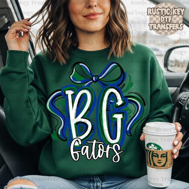 Bend Gate Gators DTF Transfer, Ready to Press