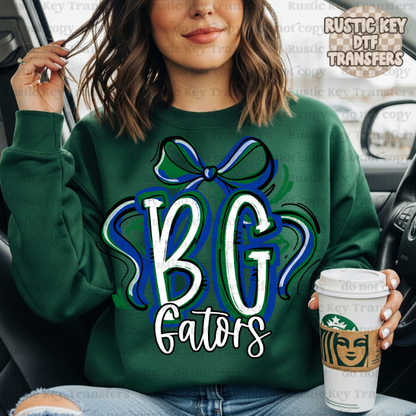 Bend Gate Gators DTF Transfer, Ready to Press