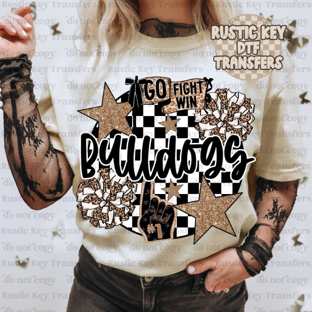 Bulldogs DTF TRANSFER